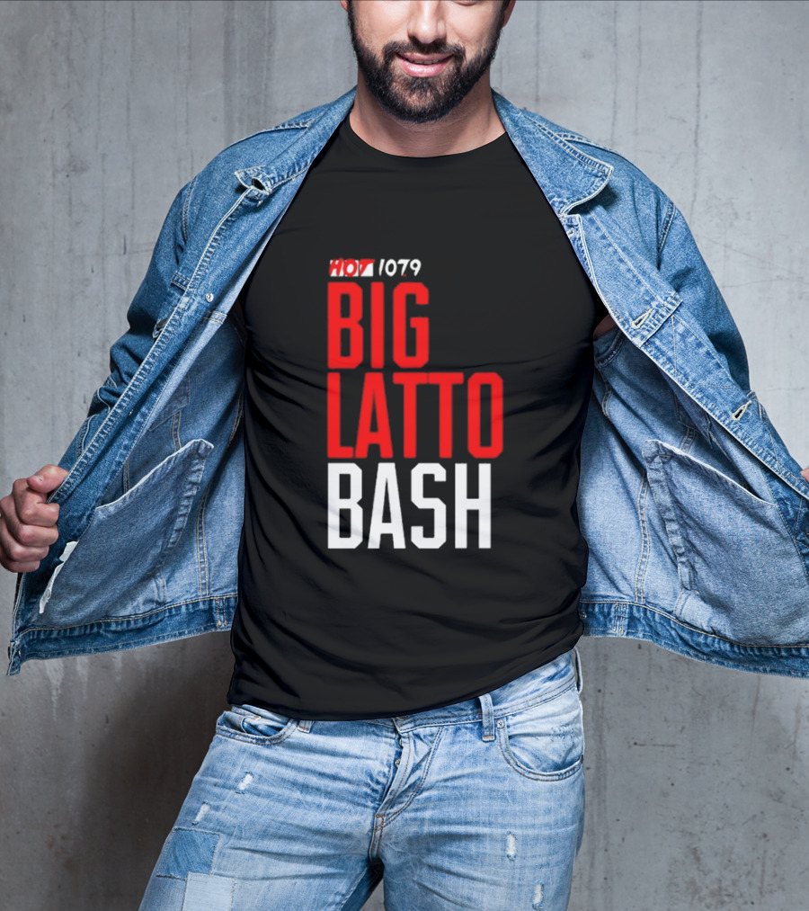 Hot 1079 Big Latto Bash Event Promotion T-Shirt