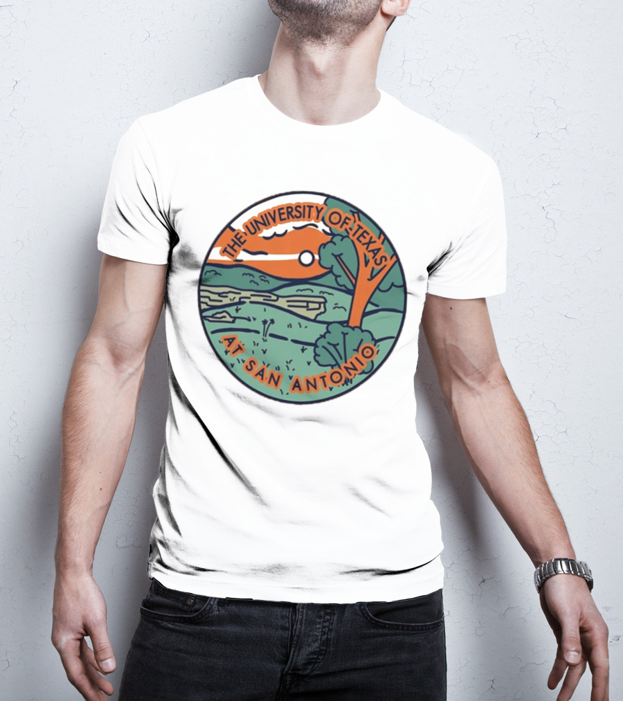 Orange UTSA Roadrunners Scenic The University Of Texas At San Antonio Comfort Colors T-Shirt