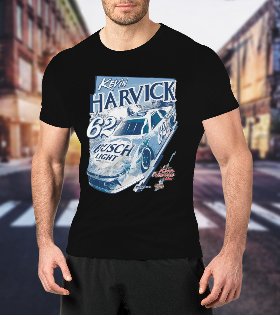Kevin Harvick 62 Busch Light Racing Car At 5 Flags Speedway June 28 T-Shirt