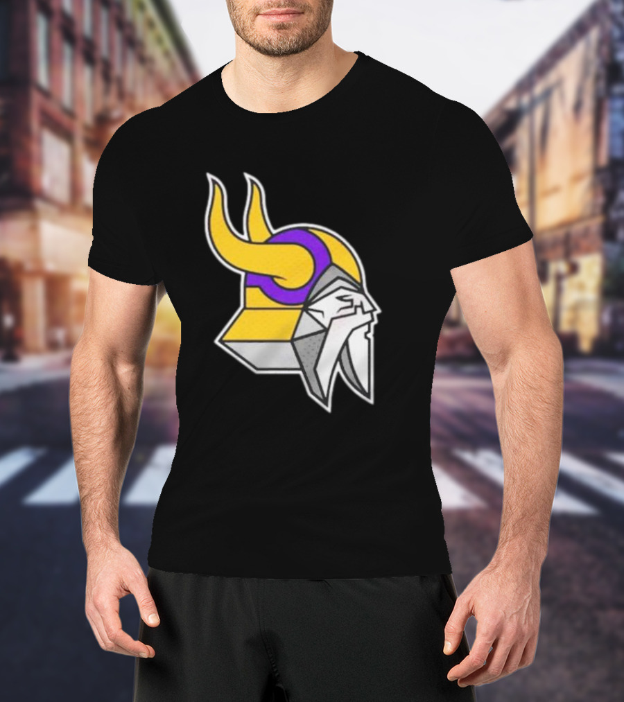 Minnesota Vikings The Chaos Bringers Viking Head T-Shirt