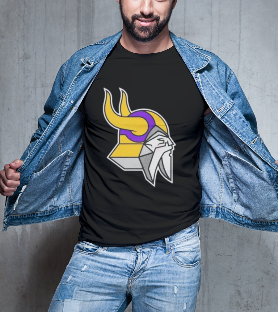 Minnesota Vikings The Chaos Bringers Viking Head T-Shirt