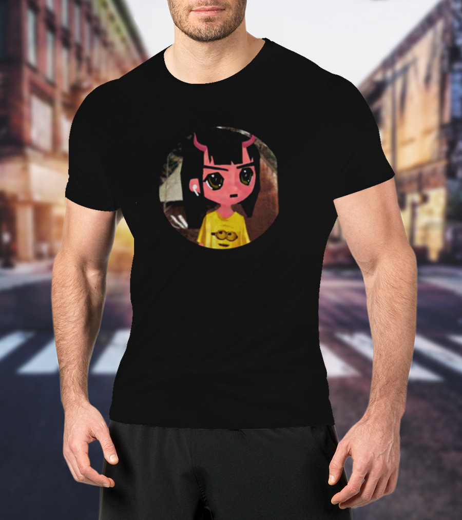 Thanks For Scamming Me Dawg Anime Character With Earbuds And Cartoon T-Shirt