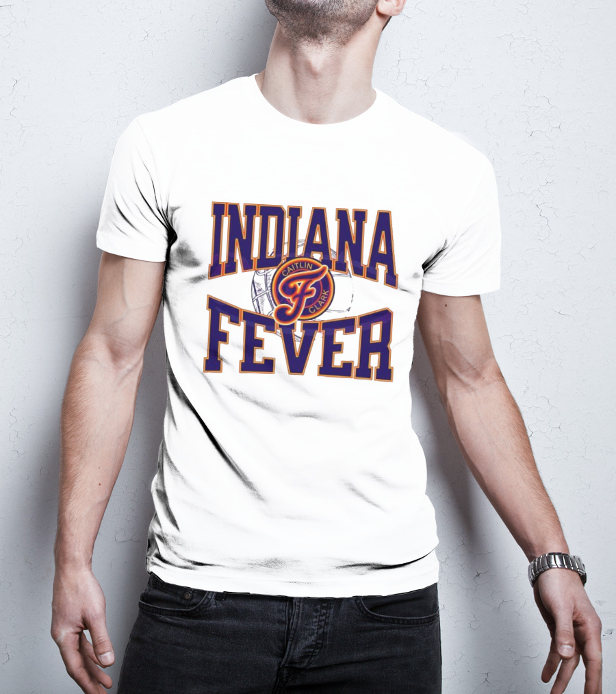 Indiana Fever Caitlin Clark Basketball Fever T-Shirt