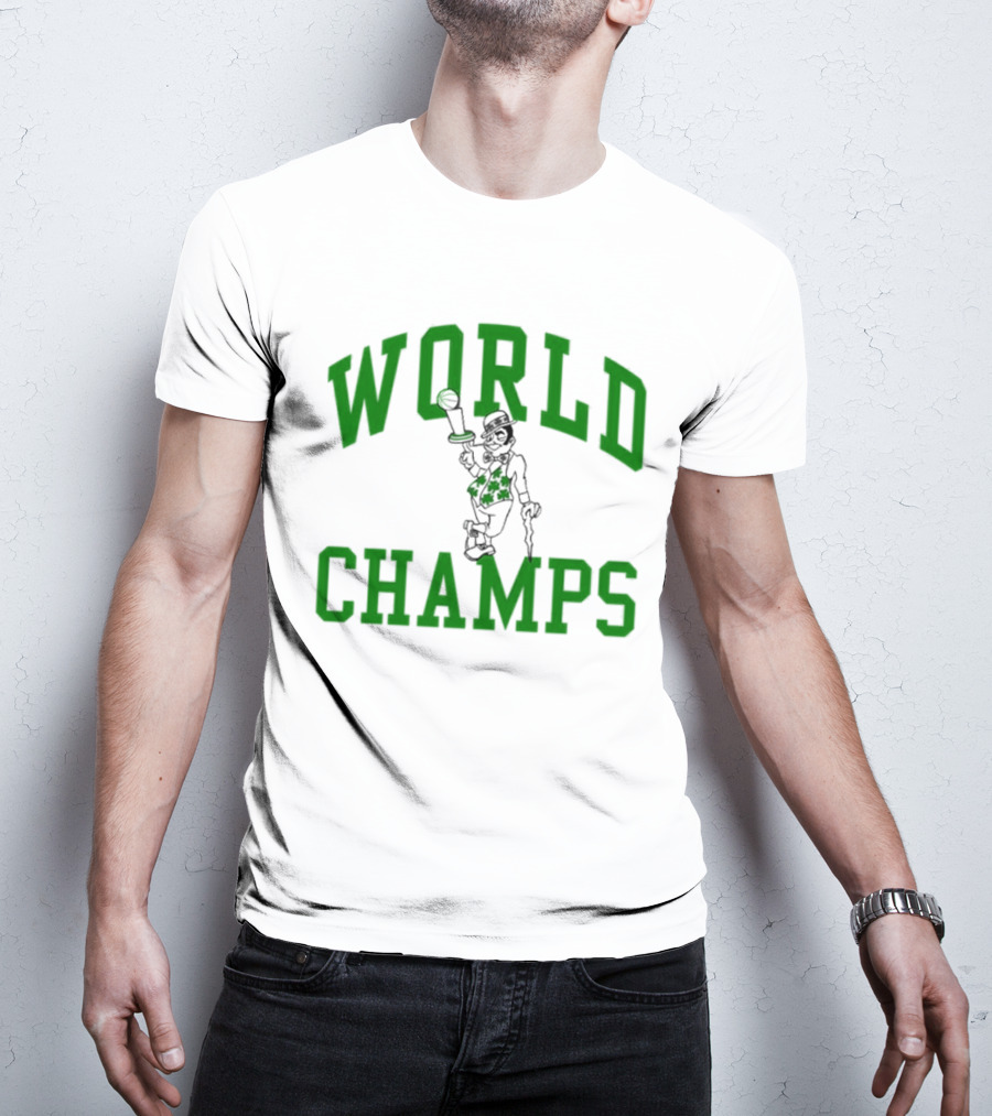 Boston Celtics World Champs Victory T-Shirt