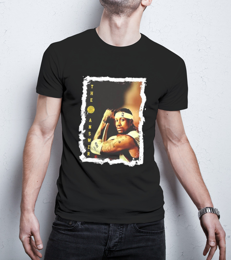 Allen Iverson The Answer Basketball Legend T-Shirt