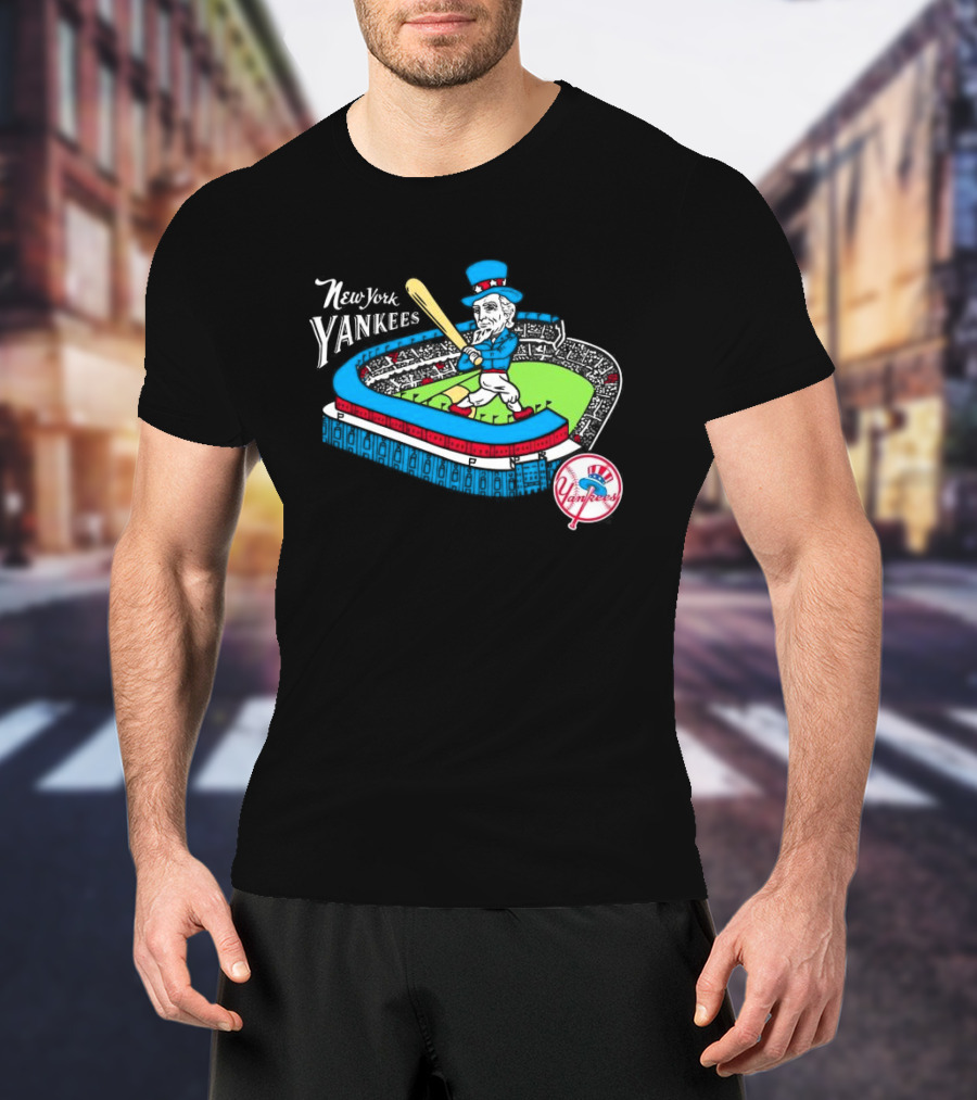 New York Yankees Uncle Sam Baseball MLB Team Stadium T-Shirt