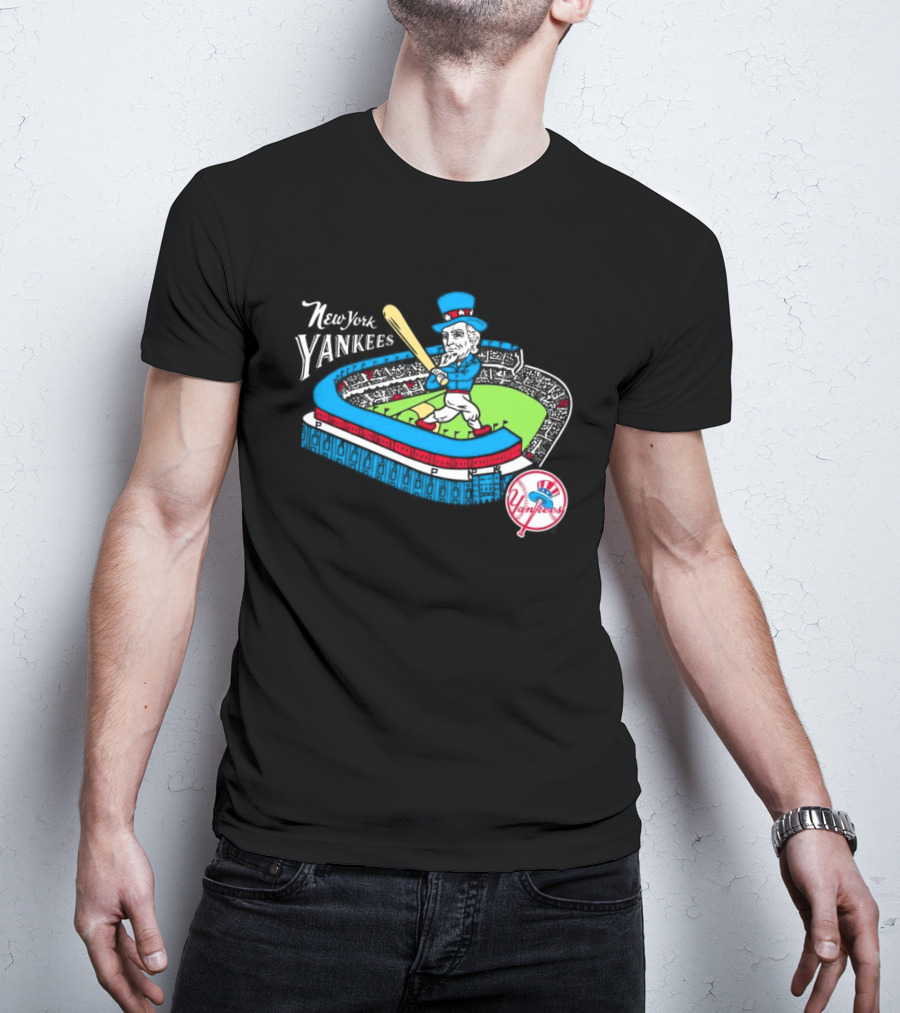 New York Yankees Uncle Sam Baseball MLB Team Stadium T-Shirt