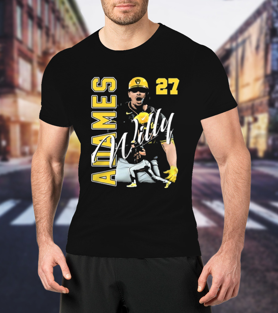 Willy Adames 27 Mke Allgoods Baseball Sports T-Shirt