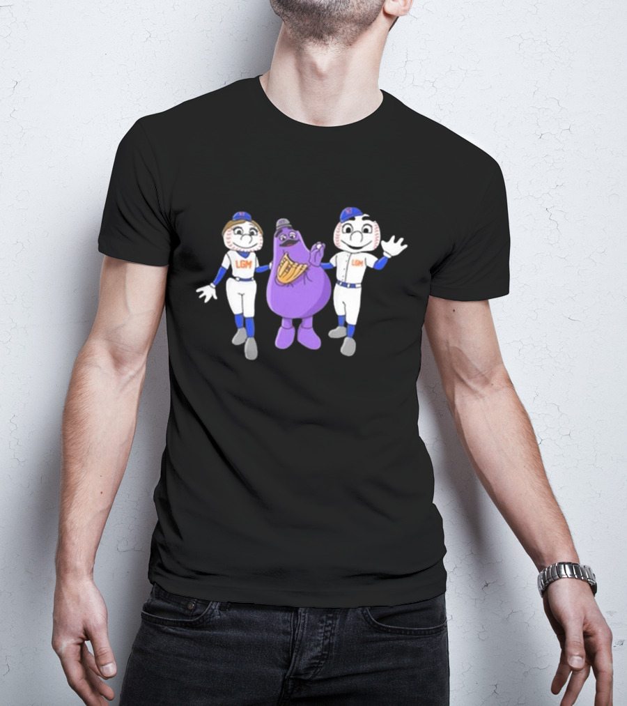 Nym And Friends LGM Alternate Vintage Baseball Mascots T-Shirt