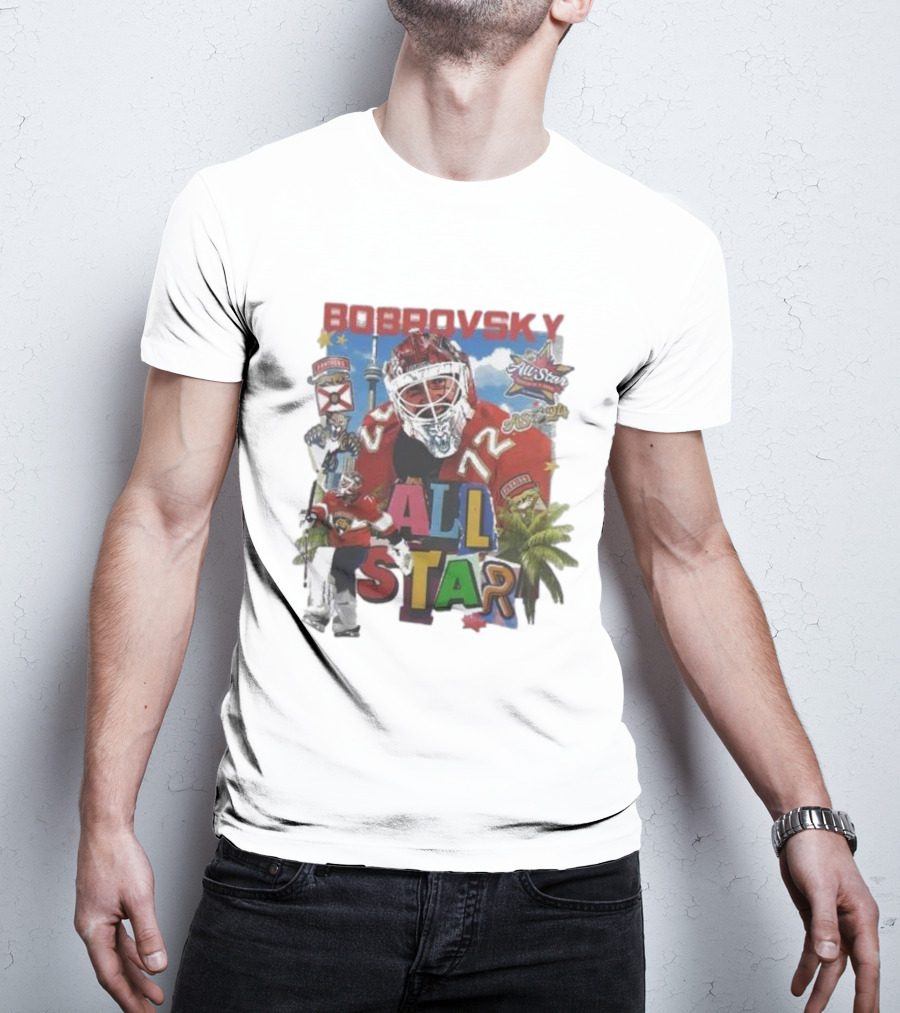 Bobrovsky All Star 72 Florida Panthers NHL T-Shirt