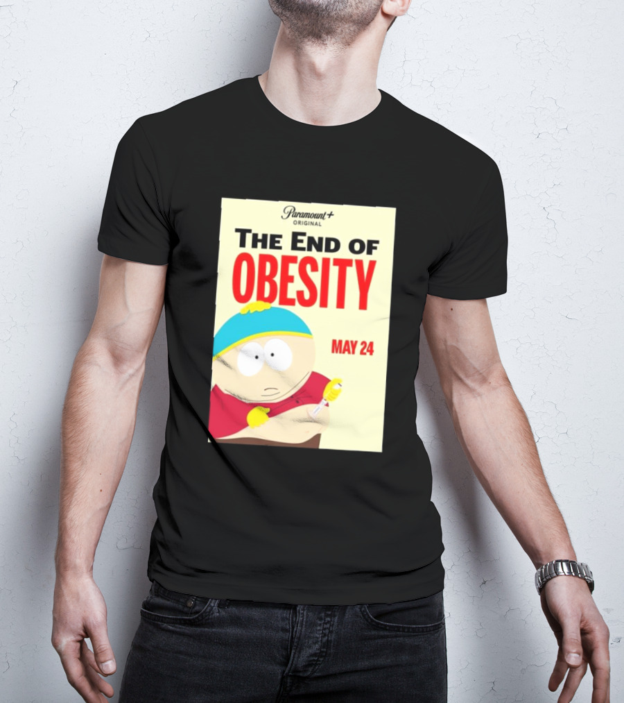Paramount Original The End Of Obesity May 24 Featuring Iconic Cartoon Character T-Shirt