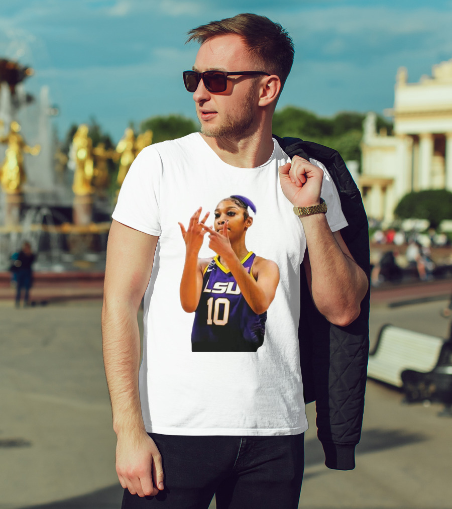 Angel Reese 10 LSU Ring Me T-Shirt