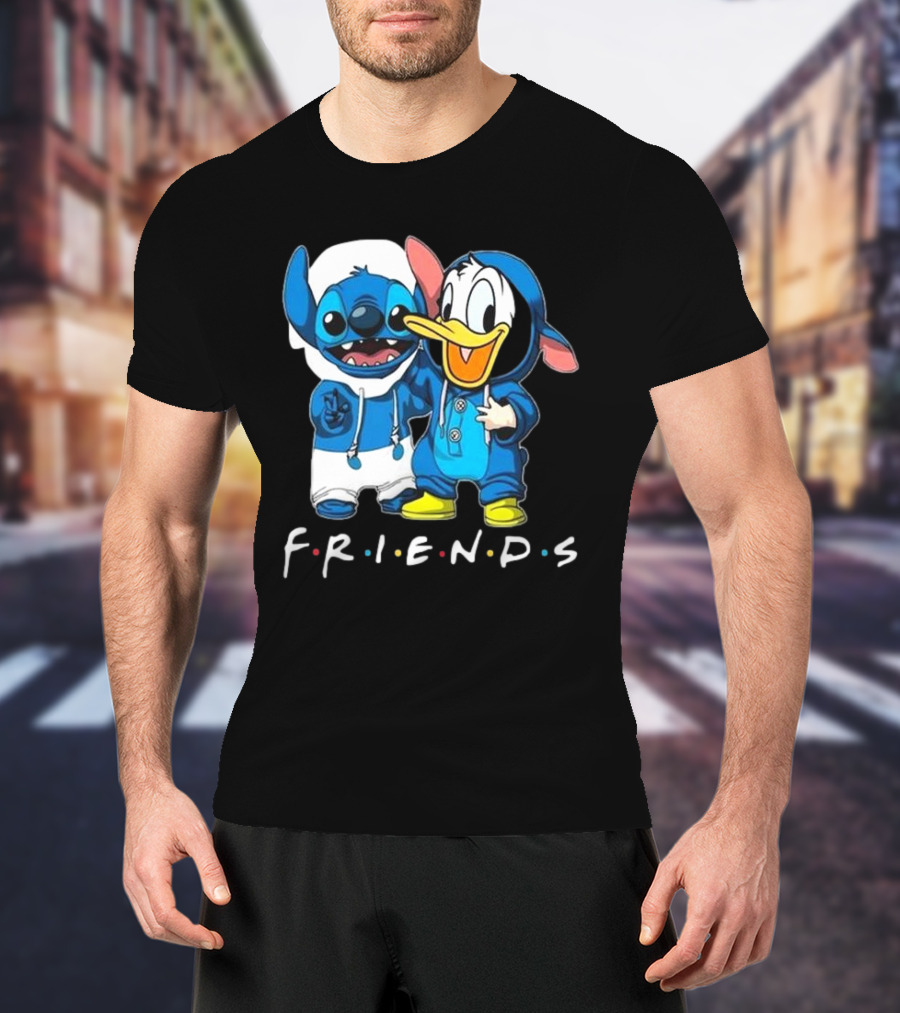 Friends Stitch And Donald Duck Disney Best Friends For Life T-Shirt