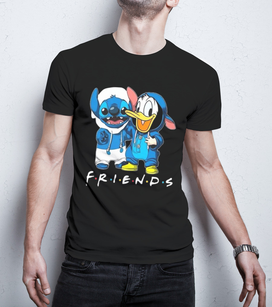 Friends Stitch And Donald Duck Disney Best Friends For Life T-Shirt