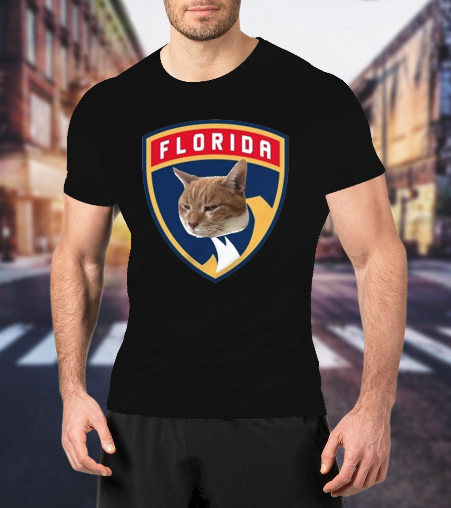 Paul Maurice Florida Cat NHL T-Shirt