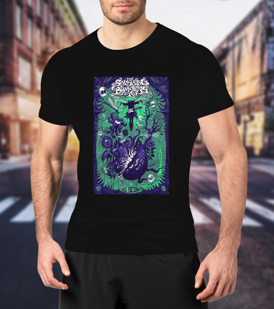 The Smashing Pumpkins Gothic Rotterdam Ahoy Psychedelic T-Shirt