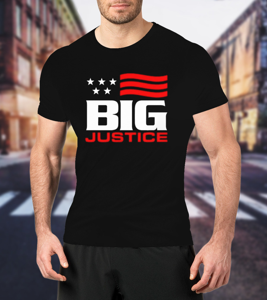 BIG JUSTICE American Flag T-Shirt