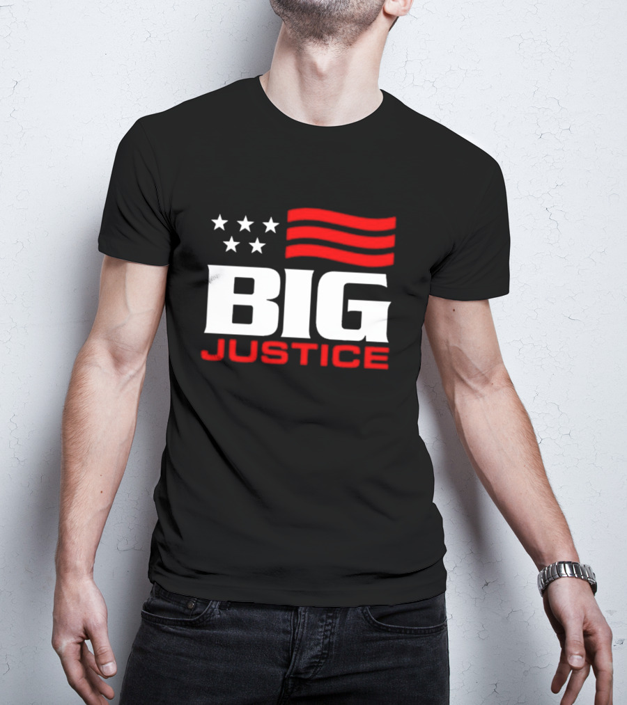 BIG JUSTICE American Flag T-Shirt