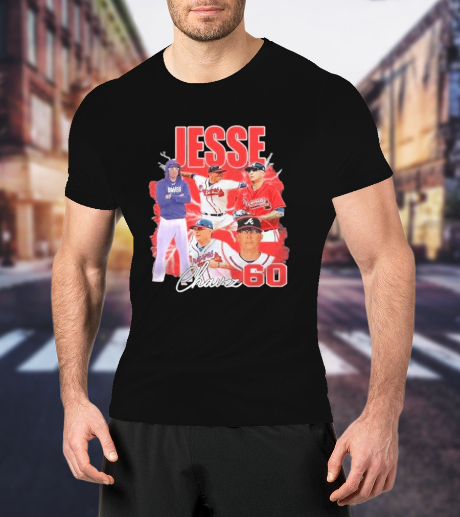 Braves Jesse Chavez 60 T-Shirt