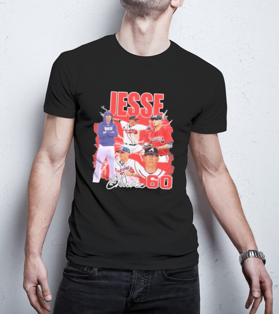 Braves Jesse Chavez 60 T-Shirt