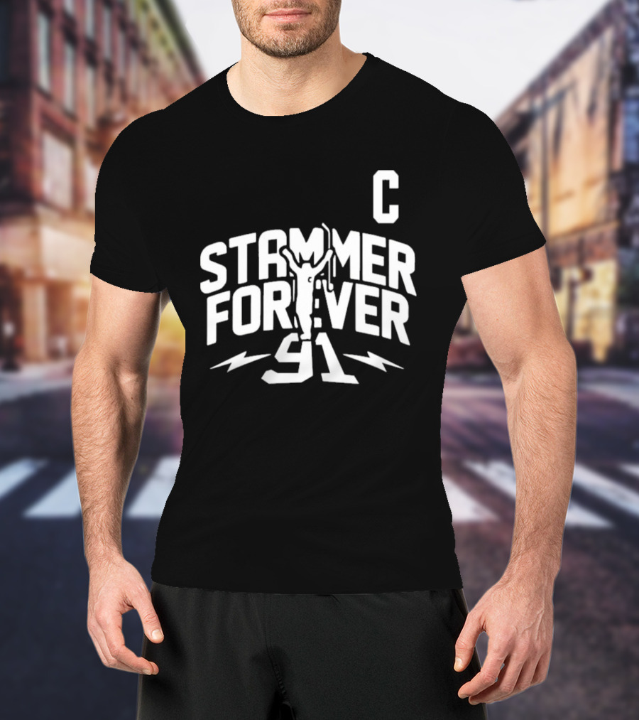 Stammer Forever 91 Hockey Captain Tribute Thank You Stammer T-Shirt