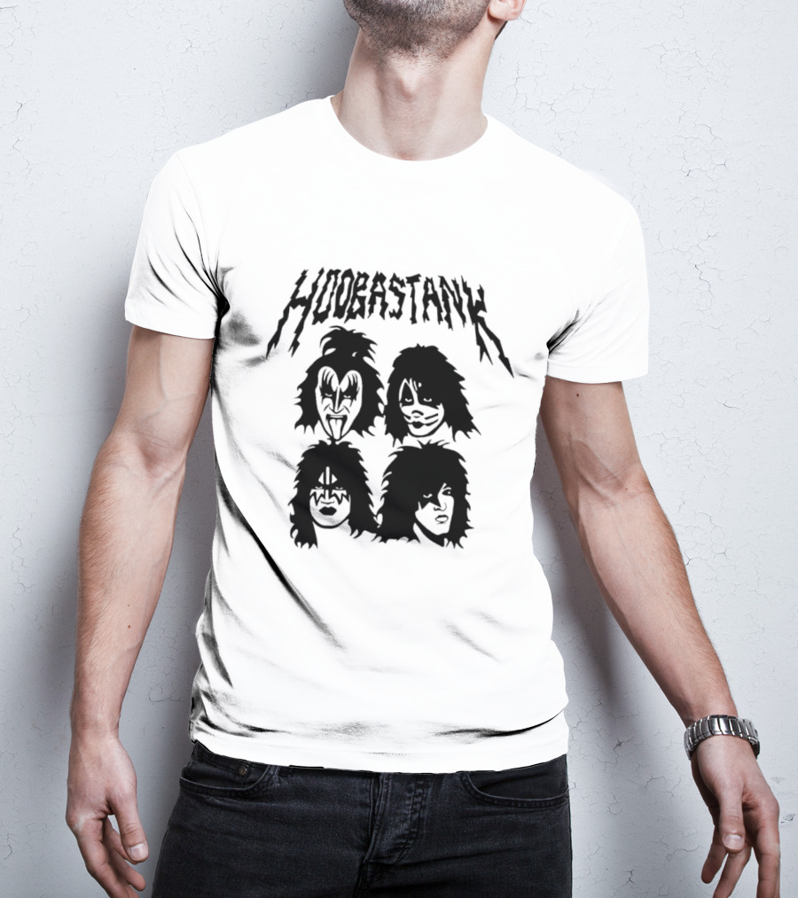 Hoobastank Meets Kiss Makeup Rock T-Shirt