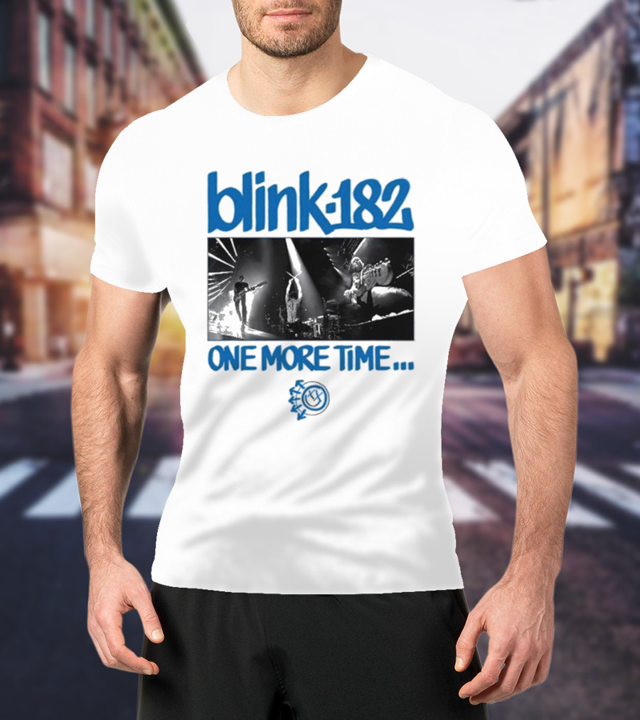 Blink-182 One More Time Concert Photo T-Shirt