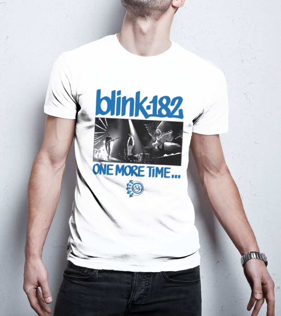 Blink-182 One More Time Concert Photo T-Shirt