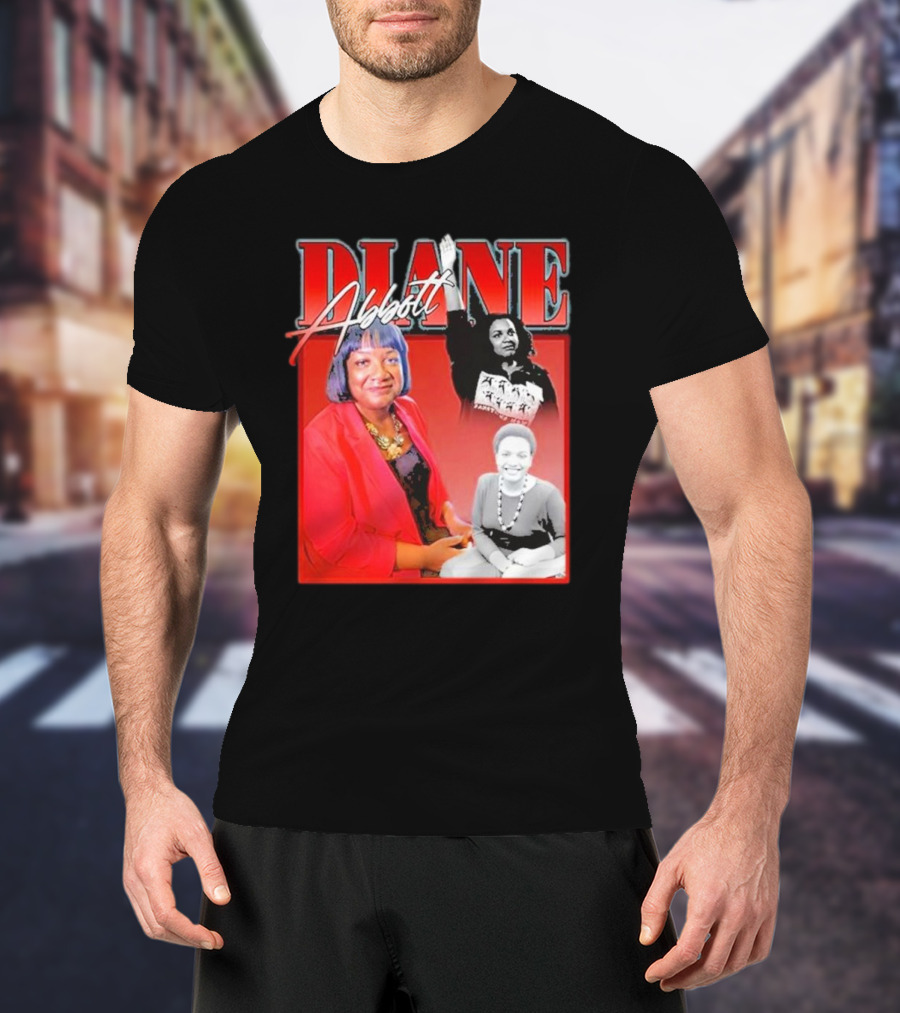 Diane Abbott Empowerment Portrait Collage T-Shirt