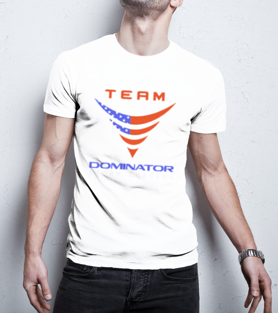 Team Dominator Storm Chasing American Reed Timmer PhD T-Shirt