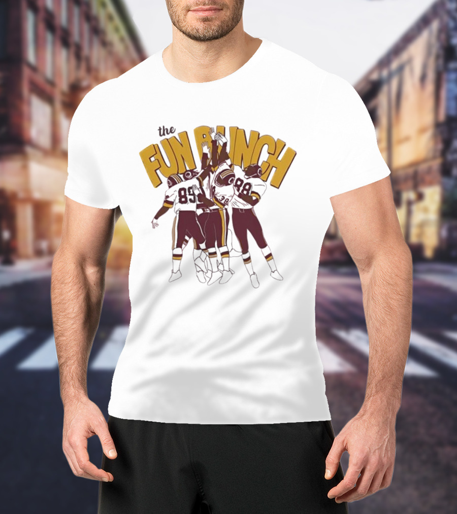 The Fun Bunch Rick Doc Walker Football T-Shirt