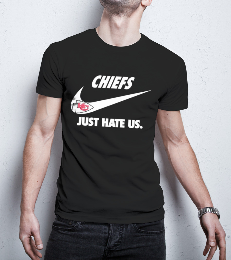 CHIEFS KC Just Hate Us T-Shirt