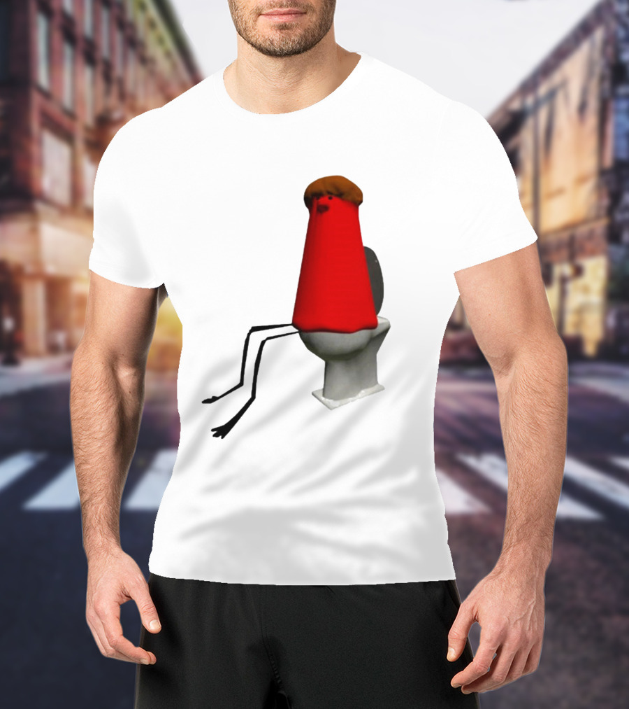 John Wow Cool Kevinbird Skibidi Toilet Adventure T-Shirt