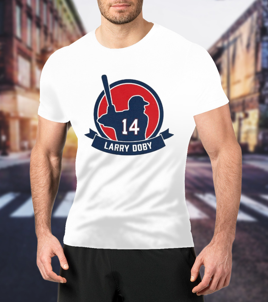 Larry Doby 14 Baseball T-Shirt