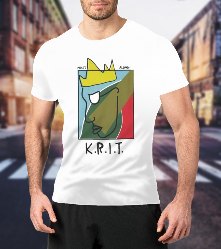 Big K.R.I.T. Radio Raheem K.R.I.T. Iconic Minimalist Crown T-Shirt
