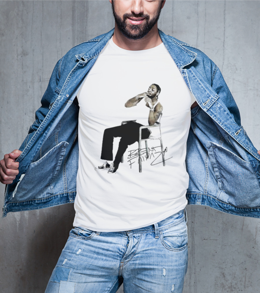 Brent Signature Top Relaxed Chair Pose T-Shirt