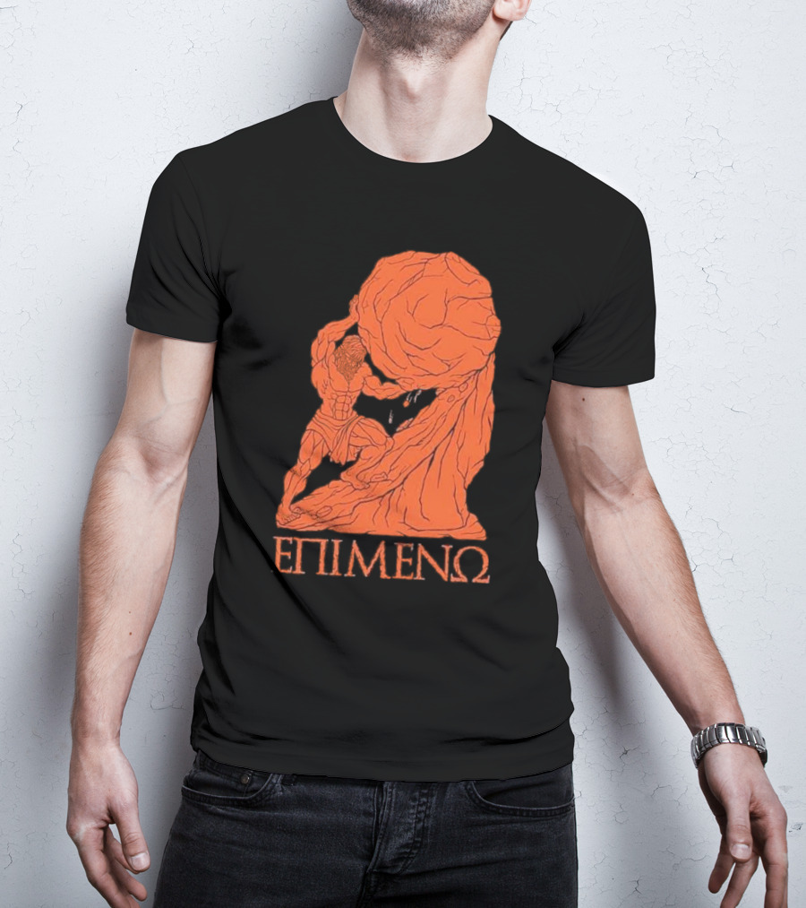 Raskolapparel Sisyphus Greek Mythology EPIMENΩ T-Shirt