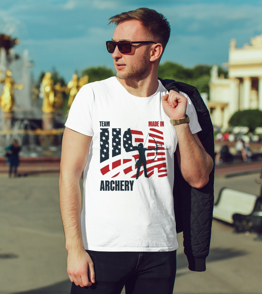 Team USA Archery Made In Olympic T-Shirt