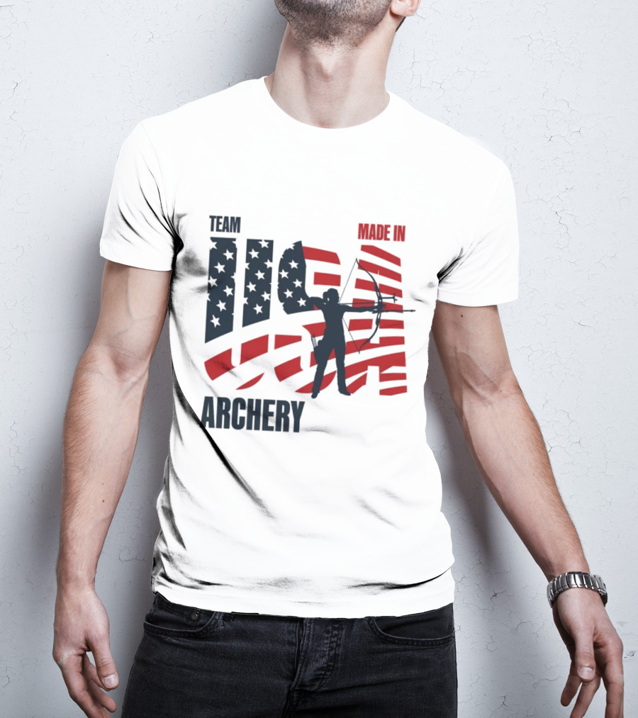 Team USA Archery Made In Olympic T-Shirt