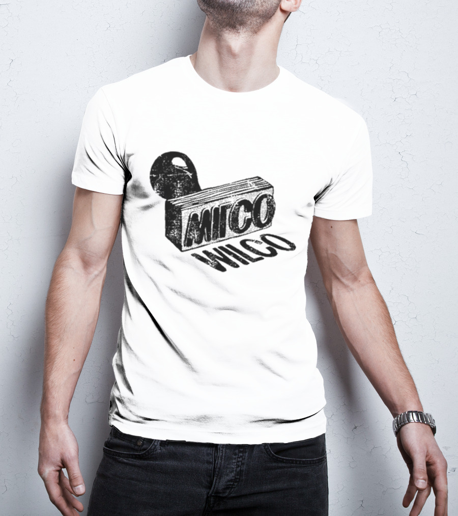 Wilco Stamp Rubber Ink Block T-Shirt
