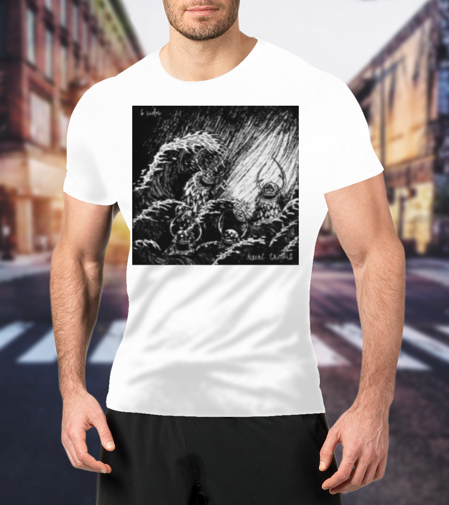 Kurt Travis B Sides Ocean Wave Creatures T-Shirt