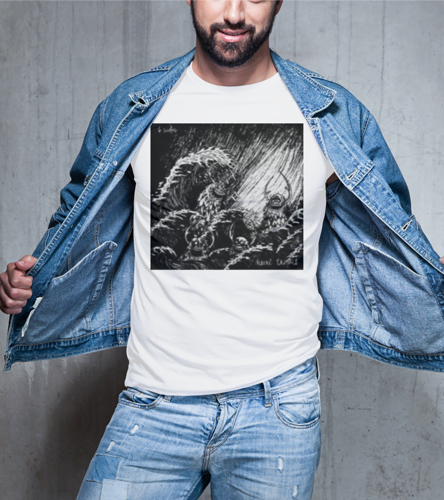 Kurt Travis B Sides Ocean Wave Creatures T-Shirt