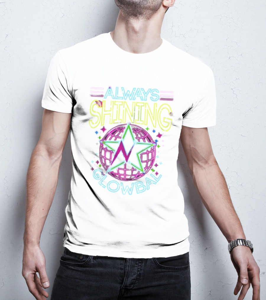 Always Shining Glowbal Naomi WWE Royal Rumble T-Shirt