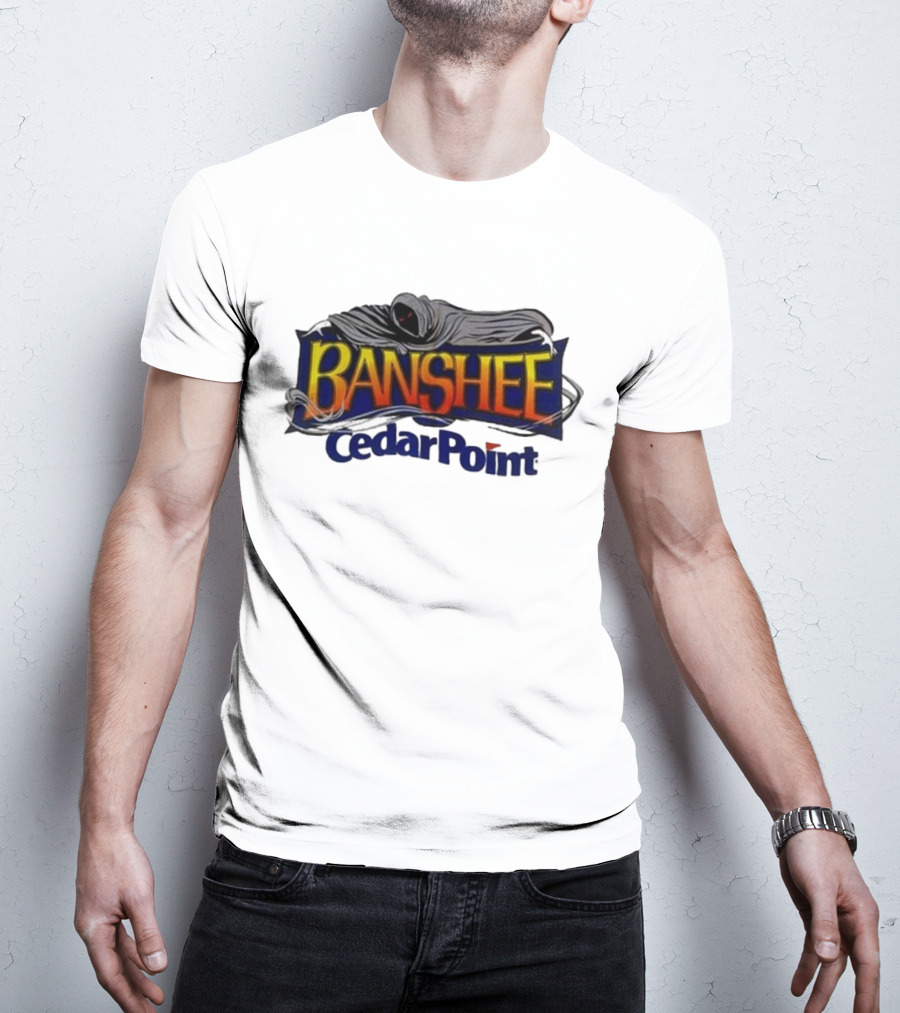 Banshee 1996 CedarPoint Vintage T-Shirt