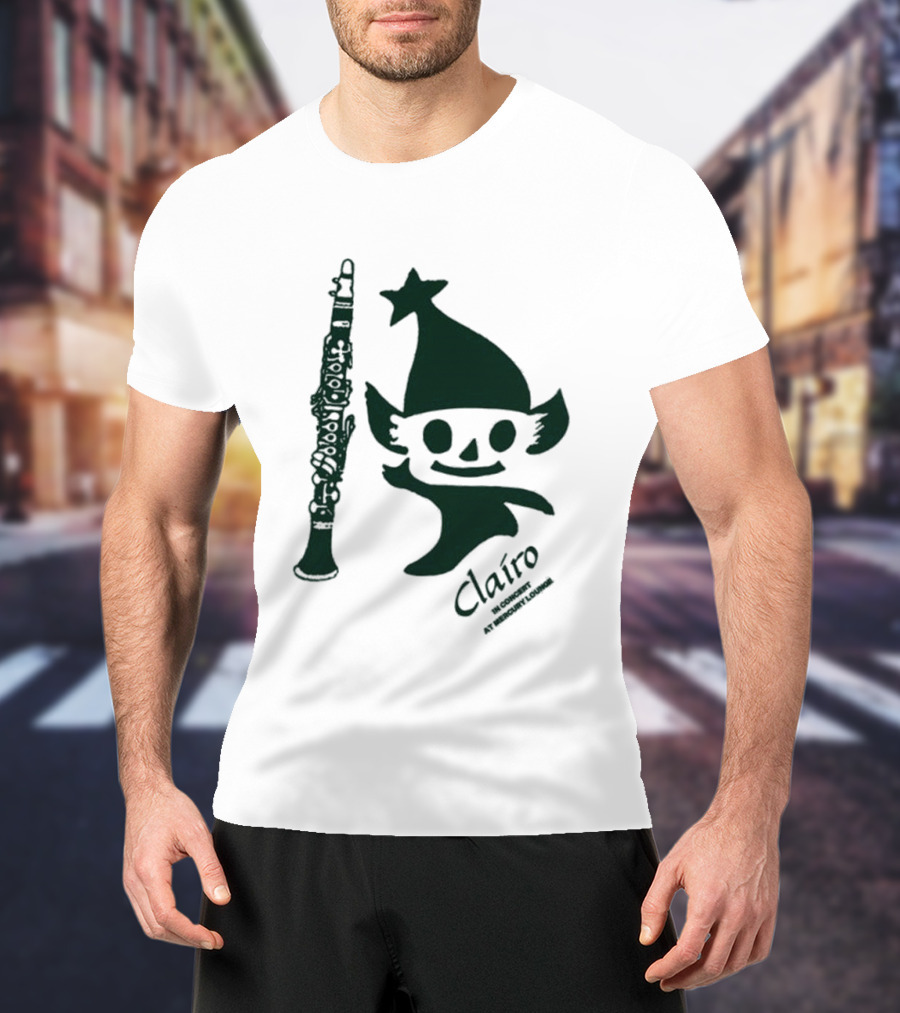 Clairo Concert At Mercury Lounge Elf And Clarinet Star T-Shirt