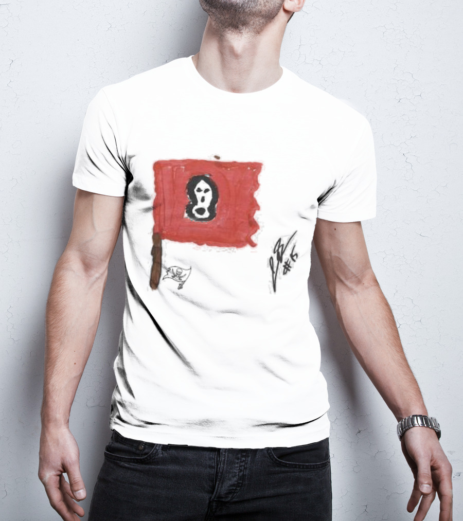 Jalen McMillan Tampa Bay Buccaneers Rookie Ash Paint Tri-Blend T-Shirt