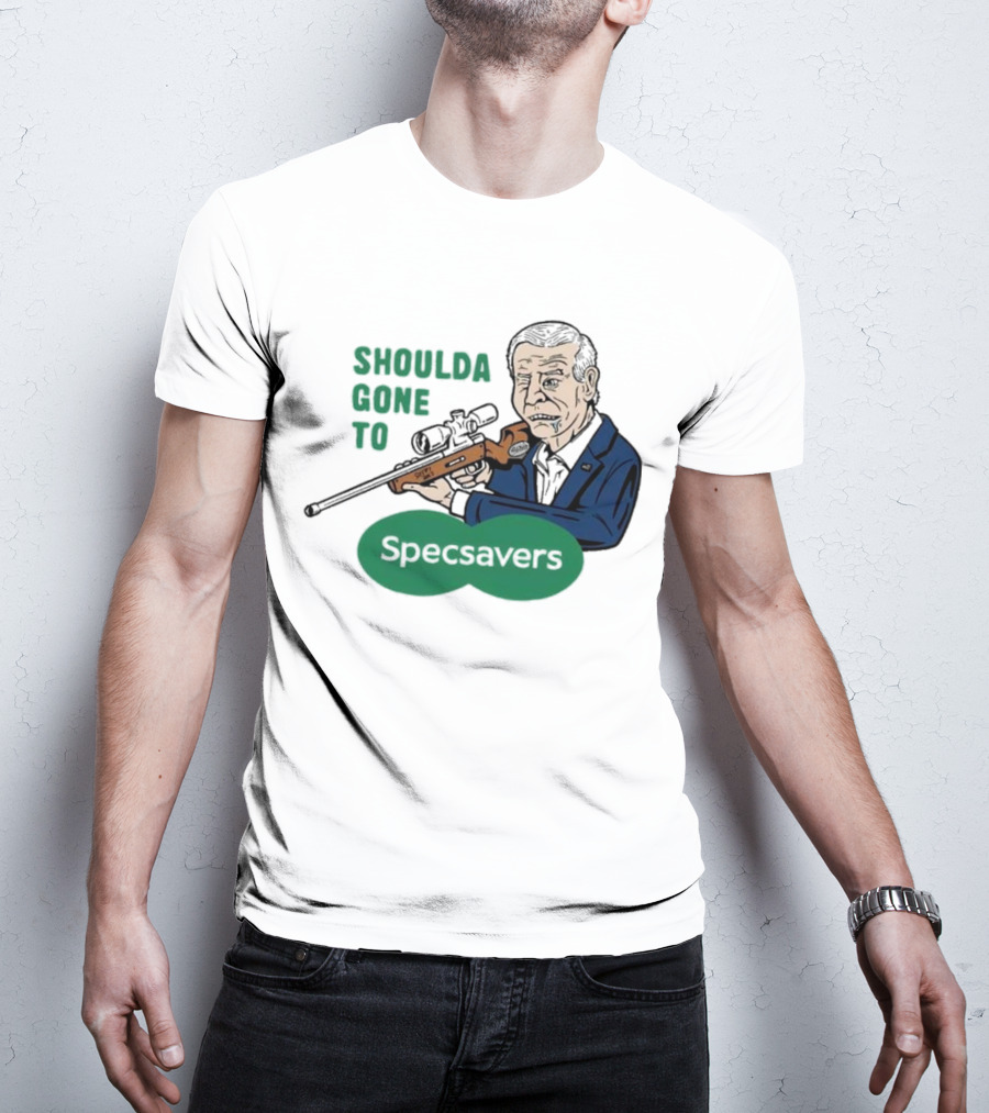 Shoulda Gone To Specsavers Joe Snipen Sniper T-Shirt