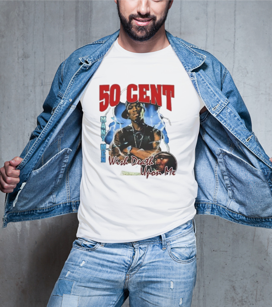 50 Cent Many Men Wish Death Upon Me Money By Monday T-Shirt