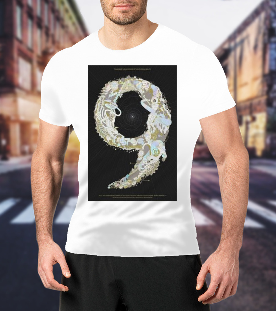STS9 Transcend The Landscape Of Surrealistic Reality Ogden Theatre Denver July 19 T-Shirt