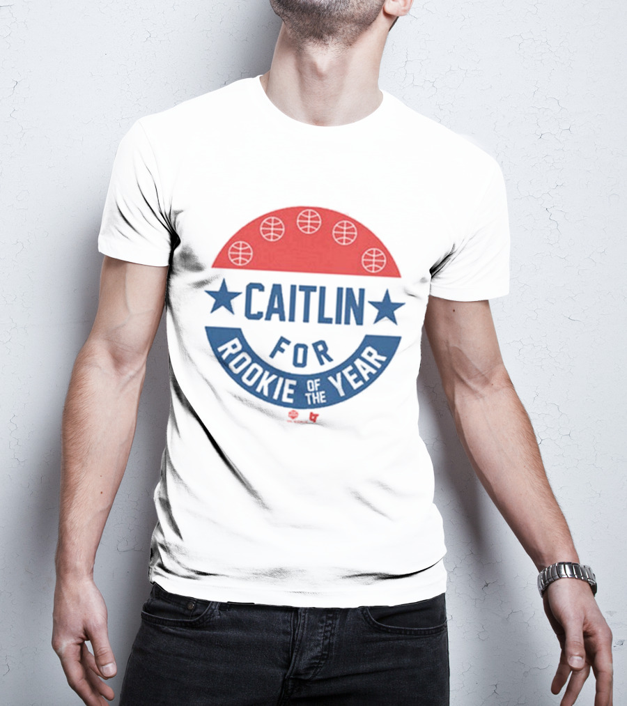 Caitlin For Rookie Of The Year Basketball Stars T-Shirt